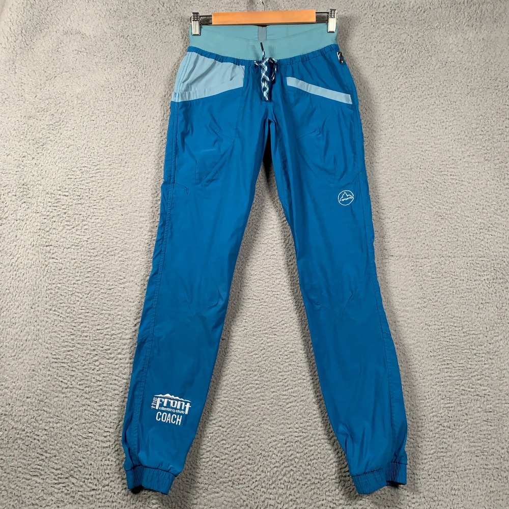 La Sportiva Mantra Pant Women's Small Blue Rock Climbing Coach Technical Outdoor